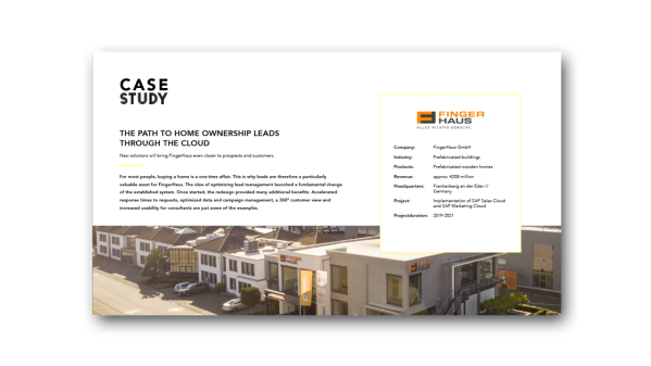 Case Study Fingerhaus
