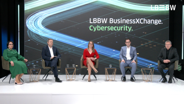 cybersecurity lbbw businessxchange podiumsdiskussion 