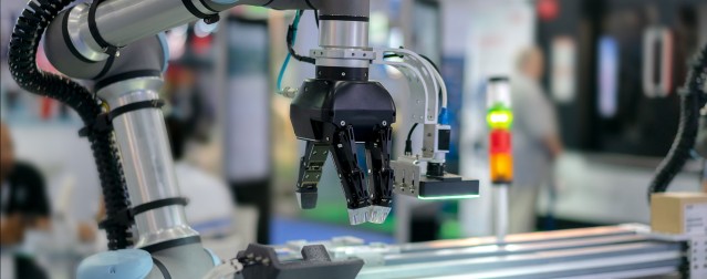 Roboterarm in der Industrie 